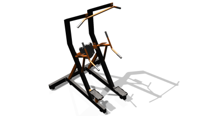 Силовой уличный тренажер  "Комбинированный станок"  УТ416 в Республике Дагестан