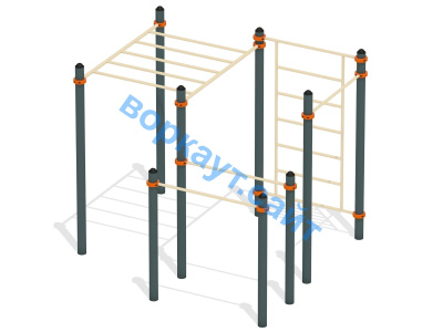 Спортивный комплекс воркаут ВС-48 в Республике Дагестан