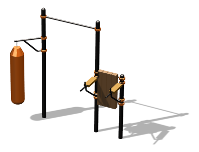 Спортивный комплекс воркаут ВС-148 в Республике Дагестан