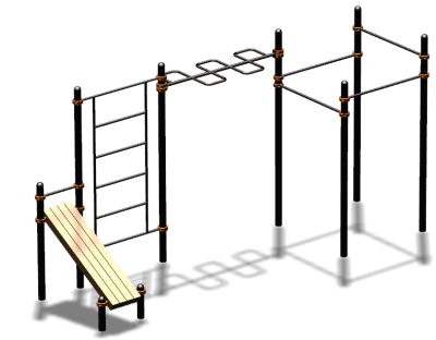 Спортивный комплекс воркаут ВС-74 в Республике Дагестан