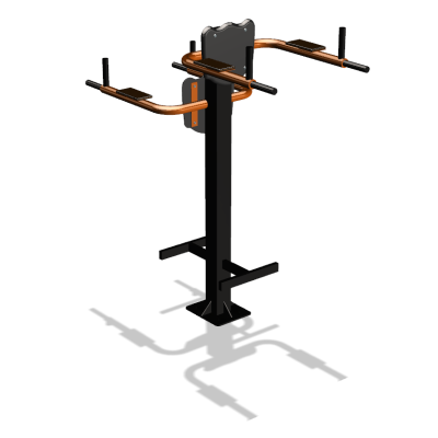 Уличный тренажер  "Брусья-пресс двойной"  УТ202 в Республике Дагестан