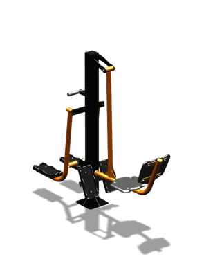 Уличный тренажер "Жим ногами Шпагат" УТ315 в Республике Дагестан