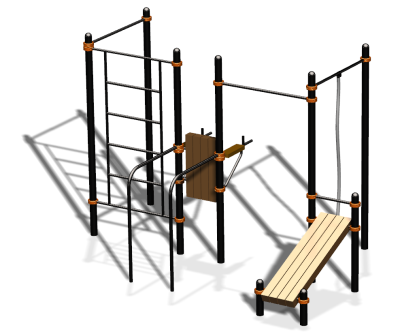 Спортивный комплекс воркаут ВС-145 в Республике Дагестан
