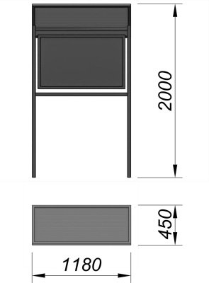 Информационный стенд МАФ 6006 в Республике Дагестан