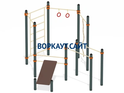 Спортивный комплекс воркаут ВС-49 в Республике Дагестан