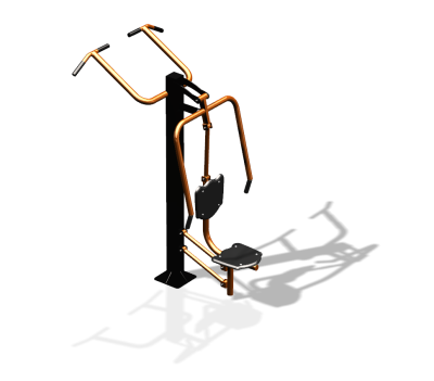 Уличный тренажер "Жим от груди Турник" УТ341 в Республике Дагестан