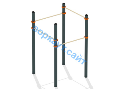 Турник четырехуровневый ВС-11 в Республике Дагестан